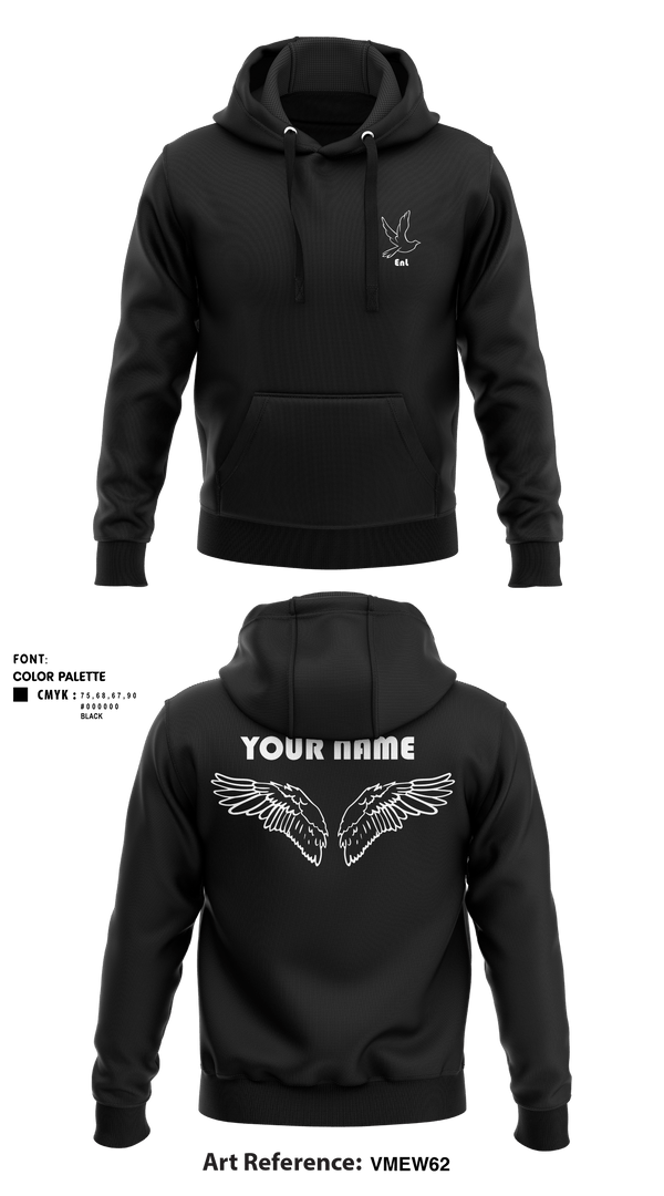 Hoodie, EnL, Men's Volleyball, Teamtime, Team time, sublimation, custom sports apparel, team uniforms, spirit wear, spiritwear, sports uniforms, custom shirts, team store, custom team store, fundraiser sports, apparel fundraiser