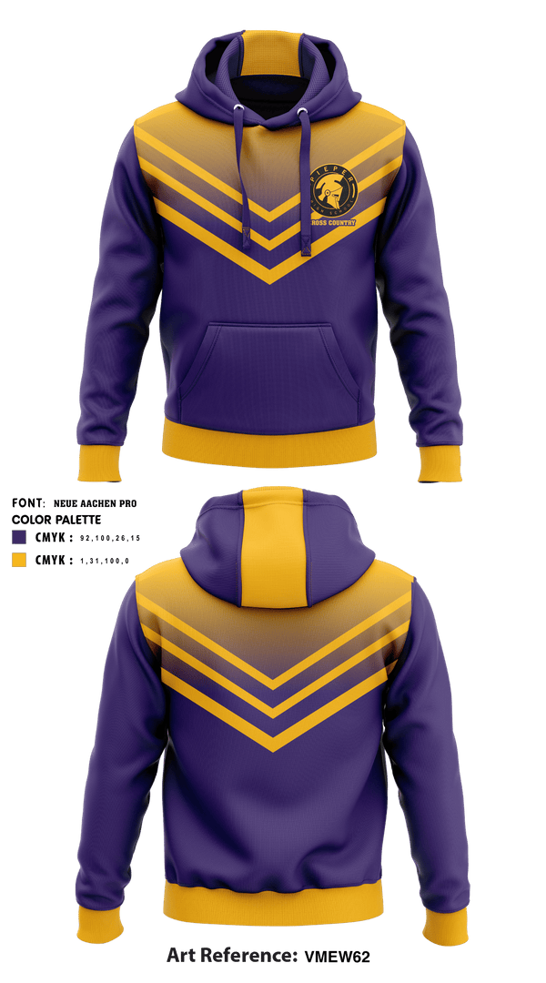 Hoodie, Pieper High School Cross Country, Cross Country, Teamtime, Team time, sublimation, custom sports apparel, team uniforms, spirit wear, spiritwear, sports uniforms, custom shirts, team store, custom team store, fundraiser sports, apparel fundraiser