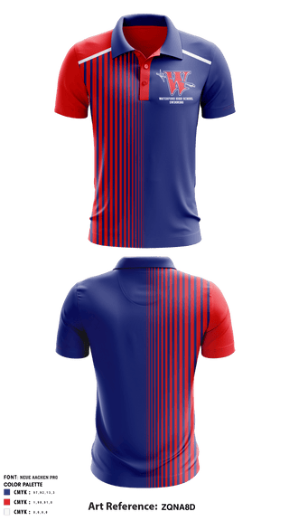 Short Sleeve Performance Polo, Waterford High School Swimming, School Spirit Store, Teamtime, Team time, sublimation, custom sports apparel, team uniforms, spirit wear, spiritwear, sports uniforms, custom shirts, team store, custom team store, fundraiser sports, apparel fundraiser