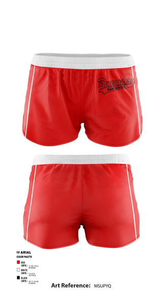Women's Shorts, San Diego Renegades, Spirit Store, Teamtime, Team time, sublimation, custom sports apparel, team uniforms, spirit wear, spiritwear, sports uniforms, custom shirts, team store, custom team store, fundraiser sports, apparel fundraiser