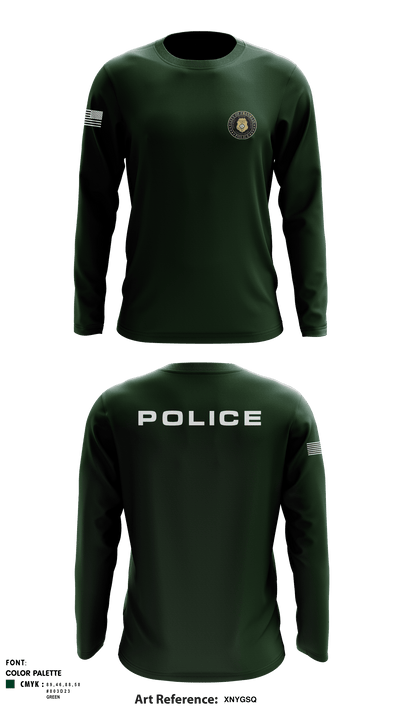 Entry team 72943940 Long Sleeve Performance Shirt - 1