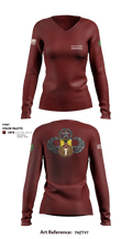 412TH CA BN 34721311 Women's Long Sleeve V-neck Shirt - 2