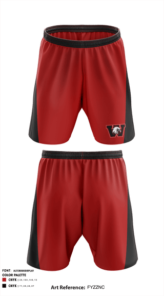 Athletic Shorts With Pockets, Wheeler Attendance Center - Powerlifting, Spirit Store, Teamtime, Team time, sublimation, custom sports apparel, team uniforms, spirit wear, spiritwear, sports uniforms, custom shirts, team store, custom team store, fundraiser sports, apparel fundraiser