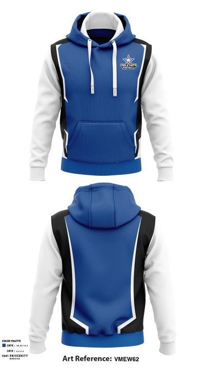 Chula Vista High School Football 42777258 Hoodie - 1