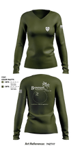 AOWC Unit 2 DM 1150009 Women's Long Sleeve V-neck Shirt - 3