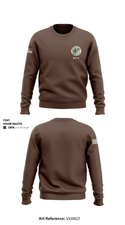Beachmaster Unit Two 44478017 Crew Neck Sweatshirt - 1