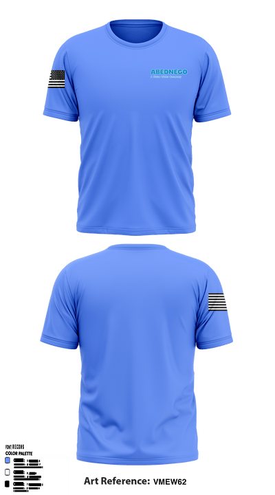 Abednego a Nalco Water Company 19939062 Short Sleeve Performance Shirt - 1