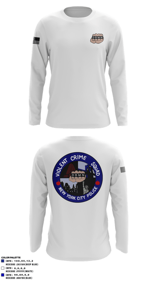 Long Sleeve Performance Shirt, , Police, Teamtime, Team time, sublimation, custom sports apparel, team uniforms, spirit wear, spiritwear, sports uniforms, custom shirts, team store, custom team store, fundraiser sports, apparel fundraiser