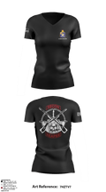 1-32IN Scouts 39715808 Women's Short Sleeve V-neck Shirt - 1