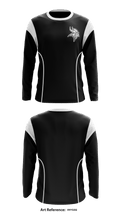 Blacklick Valley Senior High School Basketball 27489376 Long Sleeve Performance Shirt - 1