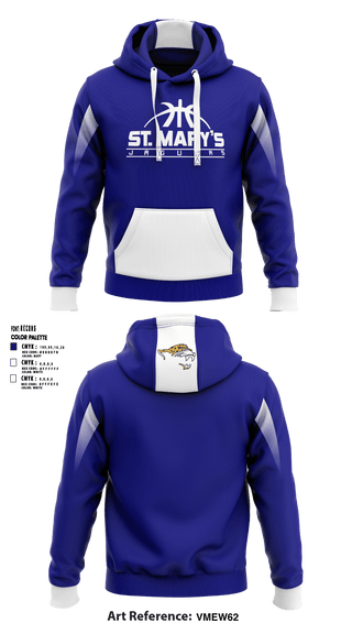 Hoodie, St. Mary’s Jaguars, Women's Basketball, Teamtime, Team time, sublimation, custom sports apparel, team uniforms, spirit wear, spiritwear, sports uniforms, custom shirts, team store, custom team store, fundraiser sports, apparel fundraiser