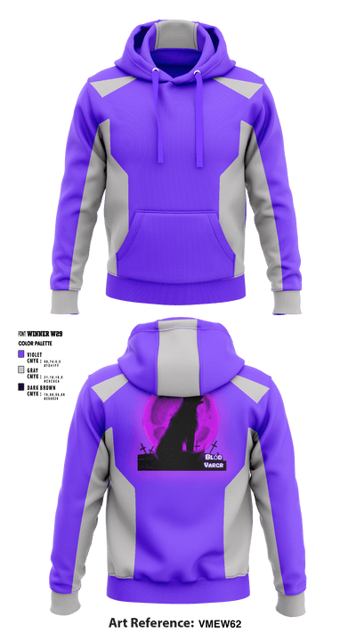 Blód Vargr 74208645 Hoodie - 1