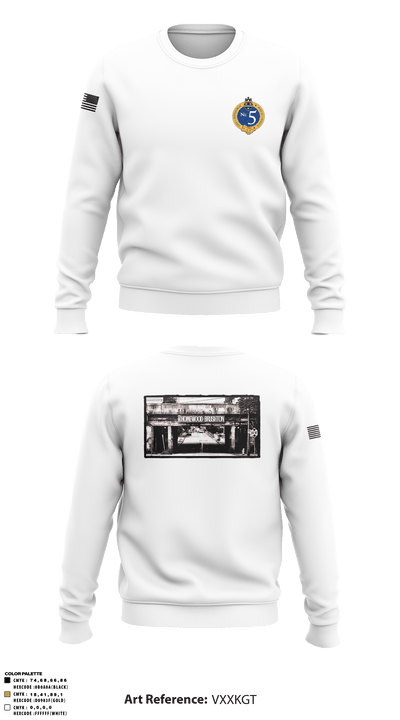 Pittsburgh Police Zone 5 25572947 Crew Neck Sweatshirt - 10