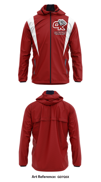Okanogan High School Cheer 9964188 Windbreaker - 1