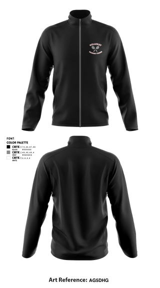 Fleece Jacket, Girls Wellsesley Tennis, Tennis, Teamtime, Team time, sublimation, custom sports apparel, team uniforms, spirit wear, spiritwear, sports uniforms, custom shirts, team store, custom team store, fundraiser sports, apparel fundraiser