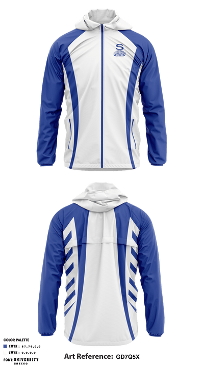 Spotswood High School Soccer 78240449 Windbreaker - 1