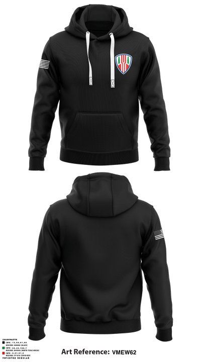 104th MP BN HHD 71367291 Hoodie - 1