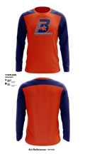 Bulverde Little League 54974277 Long Sleeve Performance Shirt - 1