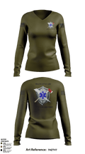 Willits Little Lake JRTF 49786545 Women's Long Sleeve V-neck Shirt - 5