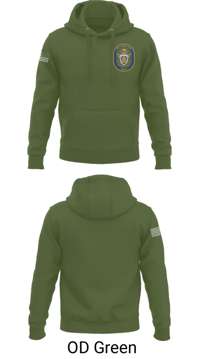 USS CÁRTER HALL 91136277 Hoodie - 46