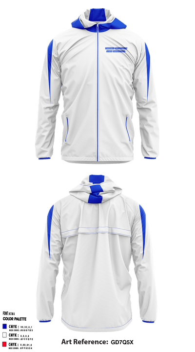 Western Basketball Conference 17228409 Windbreaker - 1