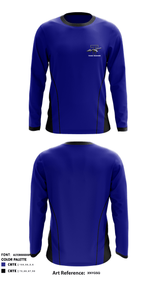 Long Sleeve Performance Shirt, Triana Warriors, Spirit Store, Teamtime, Team time, sublimation, custom sports apparel, team uniforms, spirit wear, spiritwear, sports uniforms, custom shirts, team store, custom team store, fundraiser sports, apparel fundraiser