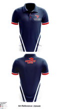 Saugerties Outlaws Youth Cheer 64678196 Short Sleeve Performance Polo - 2