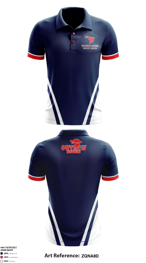 Short Sleeve Performance Polo, Saugerties Outlaws Youth Football, Football, Teamtime, Team time, sublimation, custom sports apparel, team uniforms, spirit wear, spiritwear, sports uniforms, custom shirts, team store, custom team store, fundraiser sports, apparel fundraiser