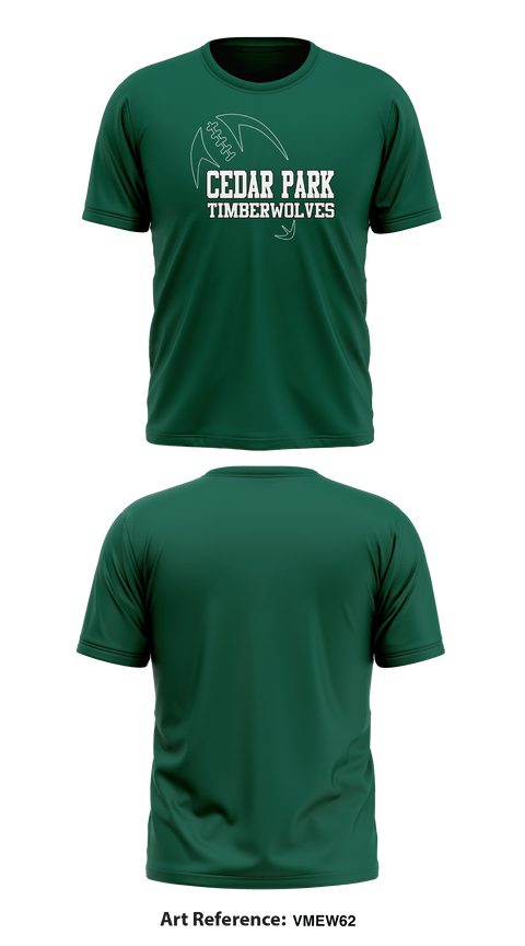 Short Sleeve Performance Shirt, Cedar Park Timberwolves, Football, Teamtime, Team time, sublimation, custom sports apparel, team uniforms, spirit wear, spiritwear, sports uniforms, custom shirts, team store, custom team store, fundraiser sports, apparel fundraiser