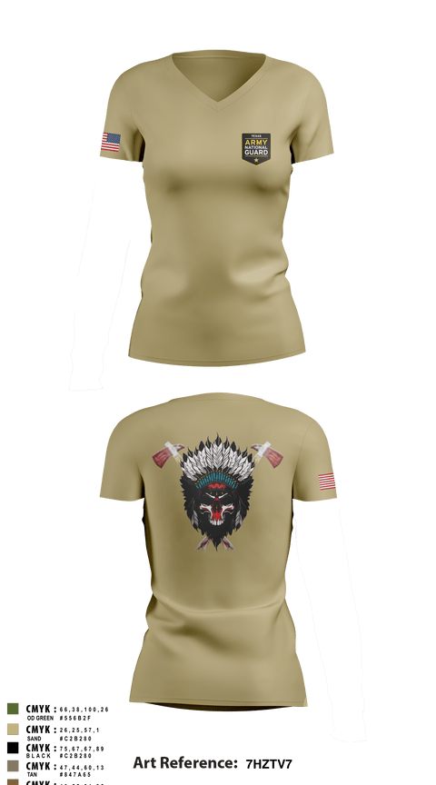 Women's Short Sleeve Vneck Shirt, , Army, Teamtime, Team time, sublimation, custom sports apparel, team uniforms, spirit wear, spiritwear, sports uniforms, custom shirts, team store, custom team store, fundraiser sports, apparel fundraiser
