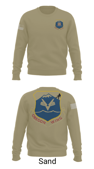 Crew Neck Sweatshirt, , Air Force, Teamtime, Team time, sublimation, custom sports apparel, team uniforms, spirit wear, spiritwear, sports uniforms, custom shirts, team store, custom team store, fundraiser sports, apparel fundraiser
