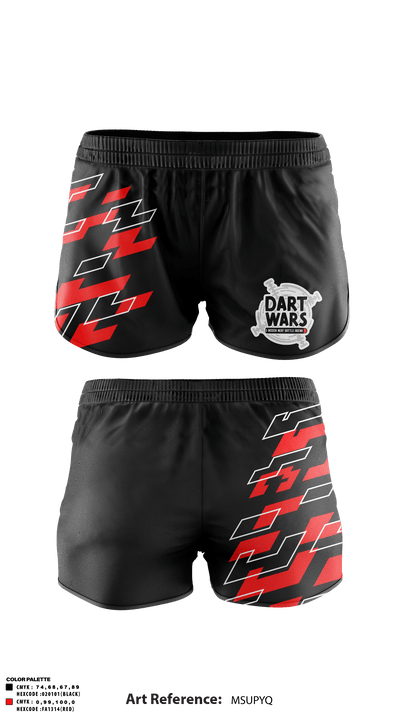 Dart Wars 6777960 Track Shorts - 1