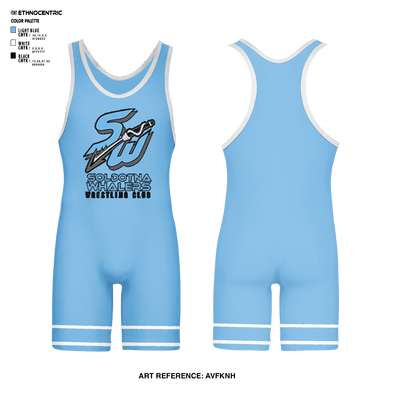 Soldotna Whalers Freestyle Wrestling Club 74307483 Wrestling Singlet - 1