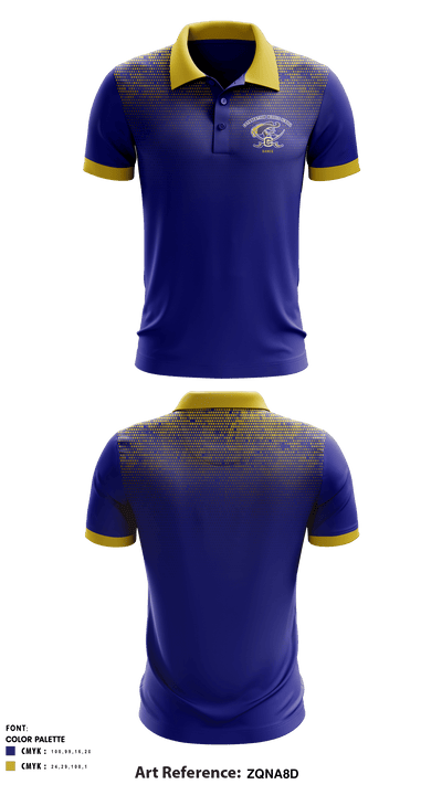 Cuthbertson High School Dance 93318058 Short Sleeve Performance Polo - 1