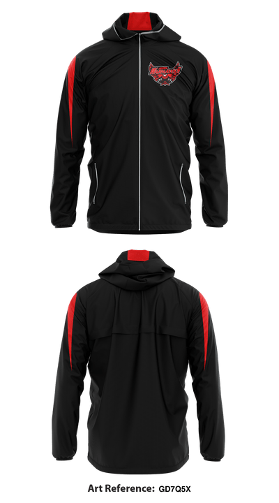 Iowa Warhawks 98296856 Windbreaker - 2