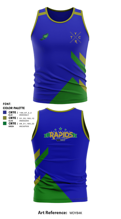 Yellowstone Rapids Track 62906431 Tank Top - 1