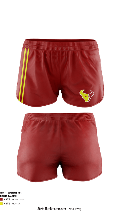Hampton Cove Middle School 33906534 Women's Shorts - 1
