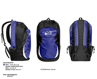 Gear Bag, Manor Basketball League, Men's Basketball, Teamtime, Team time, sublimation, custom sports apparel, team uniforms, spirit wear, spiritwear, sports uniforms, custom shirts, team store, custom team store, fundraiser sports, apparel fundraiser