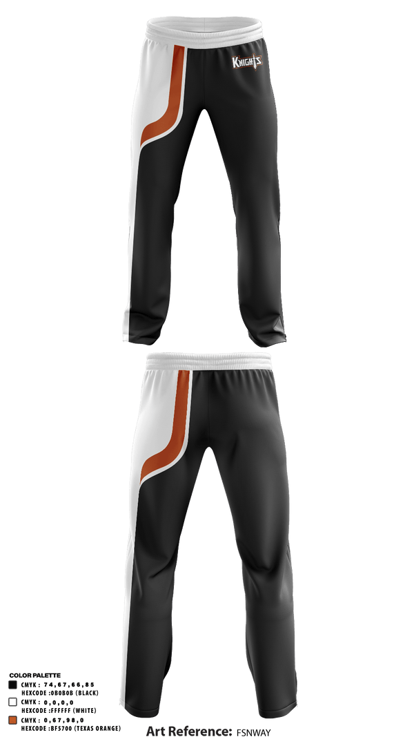 Sweatpants, Irrigon Knights, Track & Field, Teamtime, Team time, sublimation, custom sports apparel, team uniforms, spirit wear, spiritwear, sports uniforms, custom shirts, team store, custom team store, fundraiser sports, apparel fundraiser