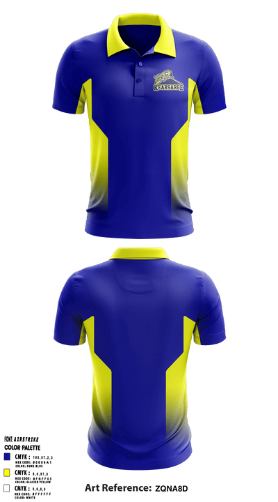 Kearsarge Regional High School 62912235 Short Sleeve Performance Polo - 1