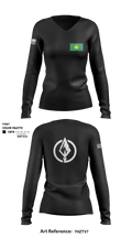 Geauga Collective 18049211 Women's Long Sleeve V-neck Shirt - 1
