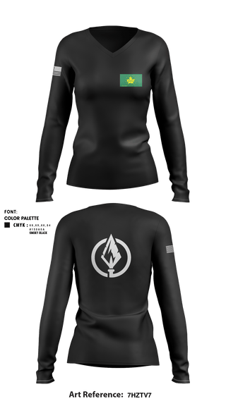 Women's Long Sleeve Vneck Shirt, Geauga Collective, Police, Teamtime, Team time, sublimation, custom sports apparel, team uniforms, spirit wear, spiritwear, sports uniforms, custom shirts, team store, custom team store, fundraiser sports, apparel fundraiser
