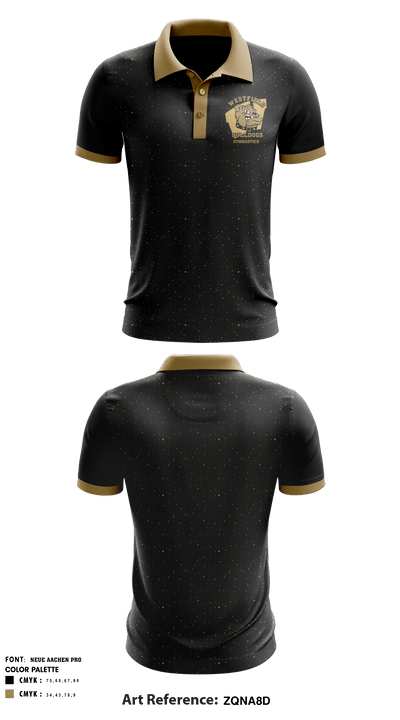 Westfield Gymnastics 24528085 Short Sleeve Performance Polo - 1
