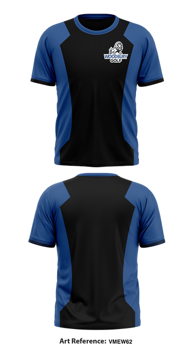 Woodbury High School Golf 44505309 Short Sleeve Performance Shirt - 1