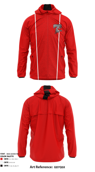 Mundelein High School Soccer 85313067 Windbreaker - 1