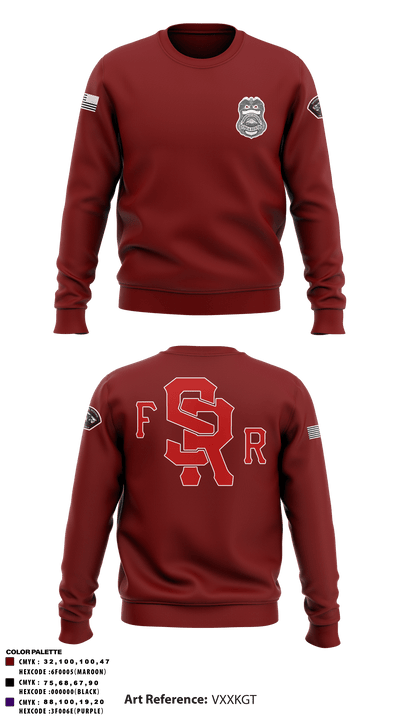 71st Battalion 72308651 Crew Neck Sweatshirt - 1
