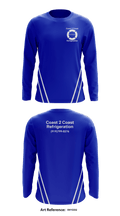 Coast 2 Coast Refrigeration 5433005 Long Sleeve Performance Shirt - 2