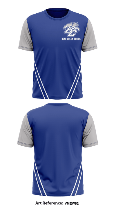 Bear Creek Bruins 32869478 Short Sleeve Performance Shirt - 1