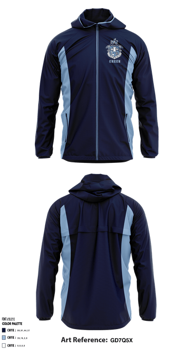 Iroquois High School Cheer 2670316 Windbreaker - 2