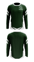 Waxahachie High School Golf 25278012 Long Sleeve Performance Shirt - 1